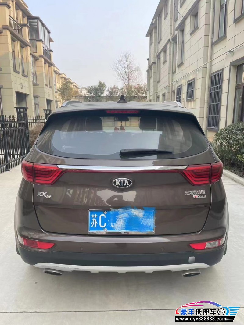 18年起亚KX5轿车抵押车出售