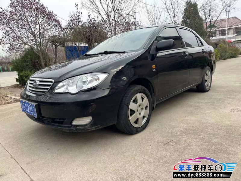 17年比亚迪f3轿车抵押车出售