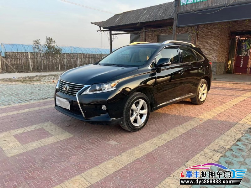 13年雷克萨斯RX轿车抵押车出售