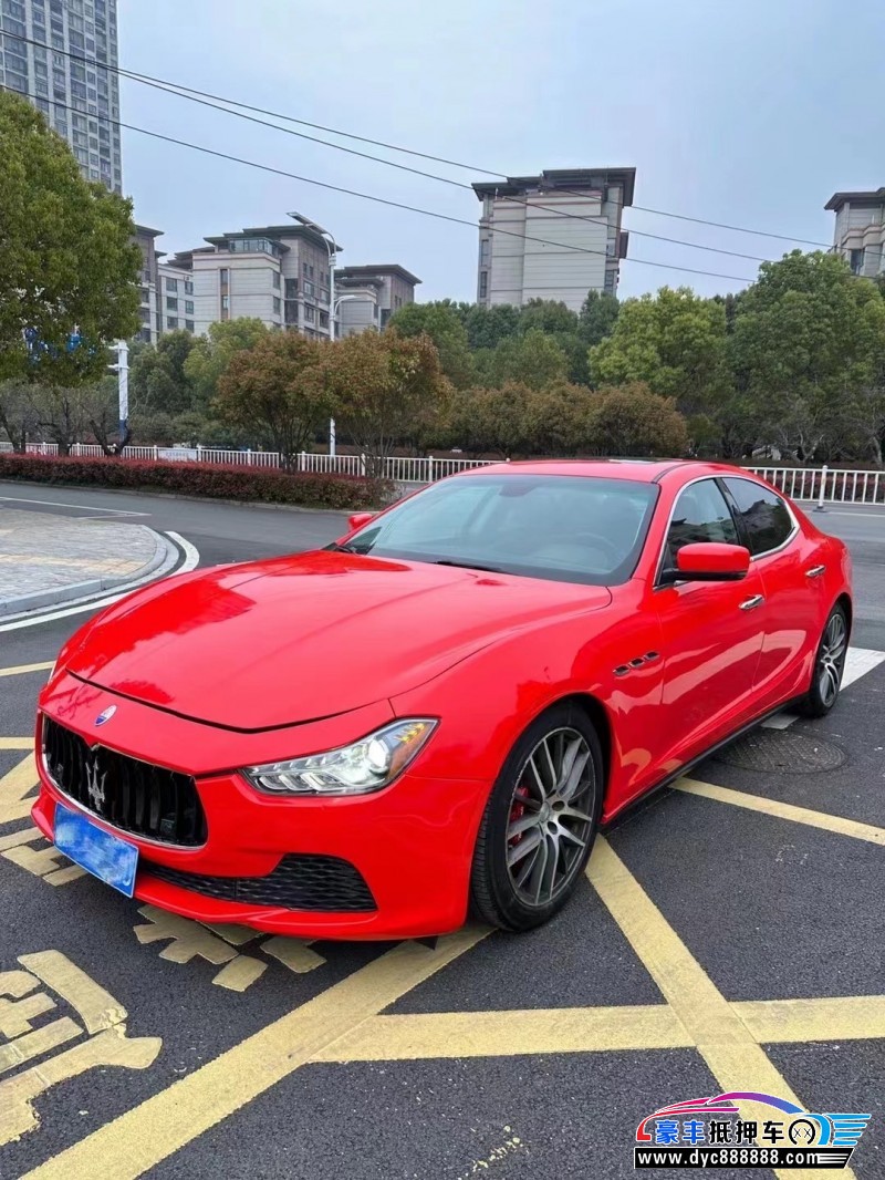 15年玛莎拉蒂Ghibli轿车抵押车出售