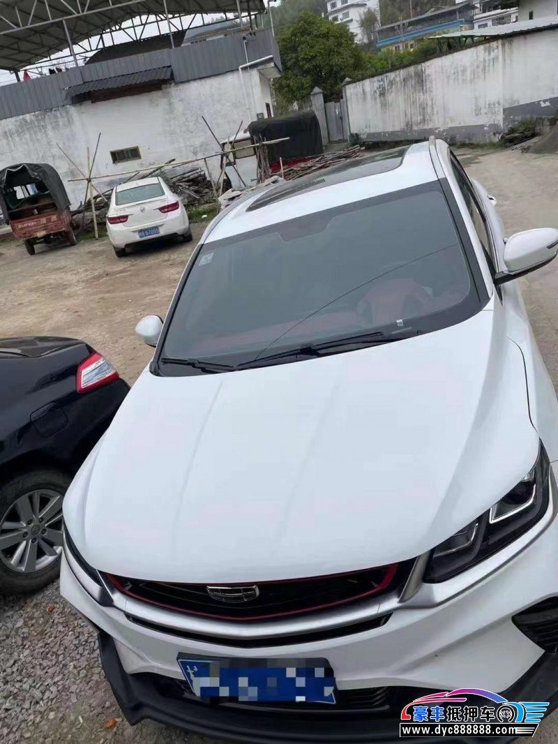 21年吉利缤越SUV抵押车出售