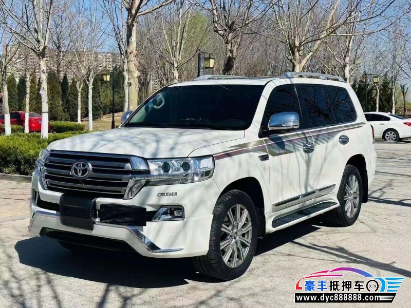 18年丰田兰德酷路泽轿车抵押车出售