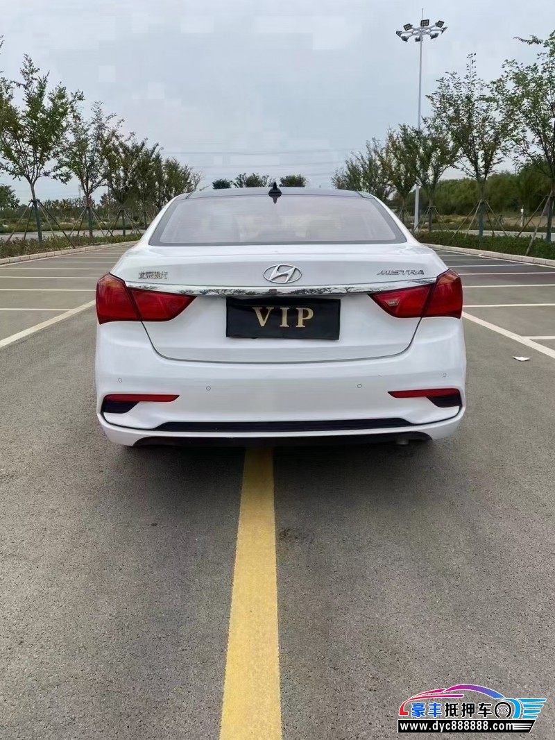 19年现代名图轿车抵押车出售