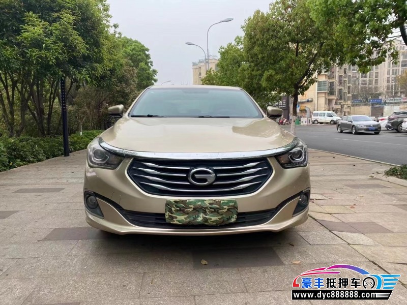 15年传祺GA6轿车抵押车出售