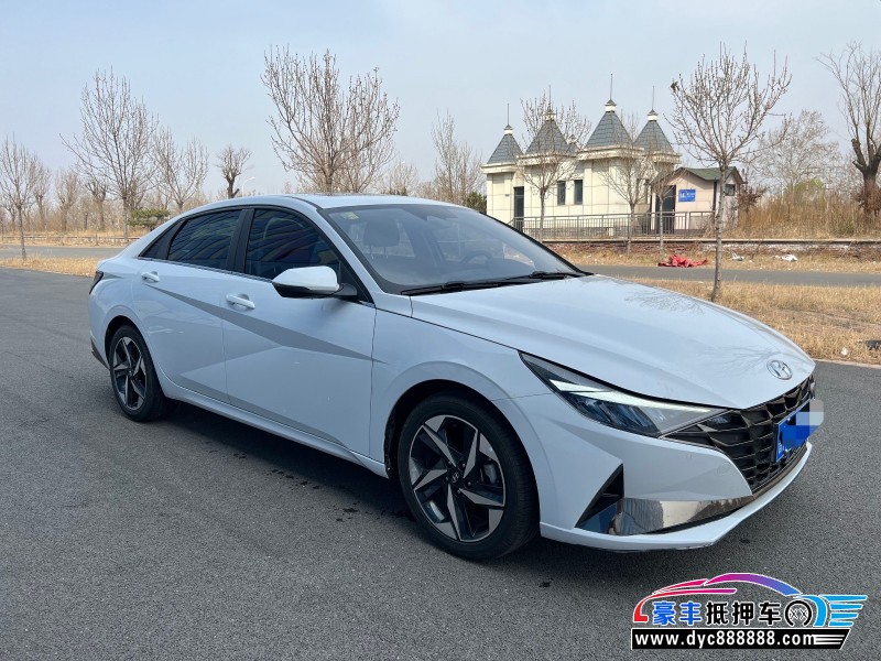 21年现代伊兰特轿车抵押车出售