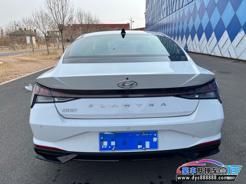 21年现代伊兰特轿车抵押车出售