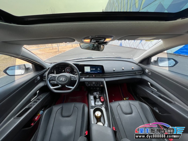 21年现代伊兰特轿车抵押车出售