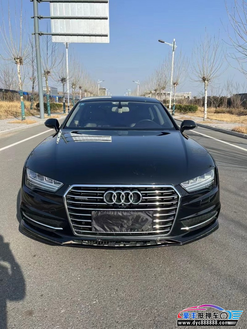 18年奥迪A7轿车抵押车出售