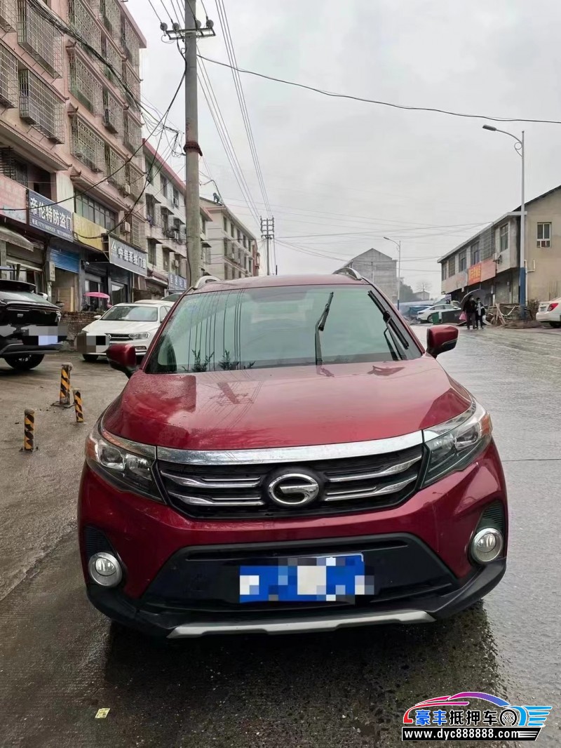 18年传祺gs3SUV抵押车出售