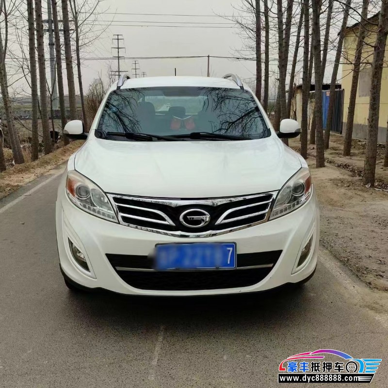 14年传祺GS5轿车抵押车出售