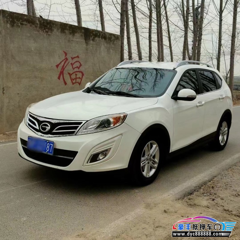 14年传祺GS5轿车抵押车出售