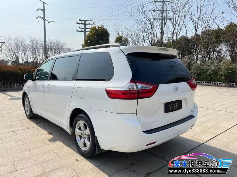 18年丰田塞纳SUV抵押车出售