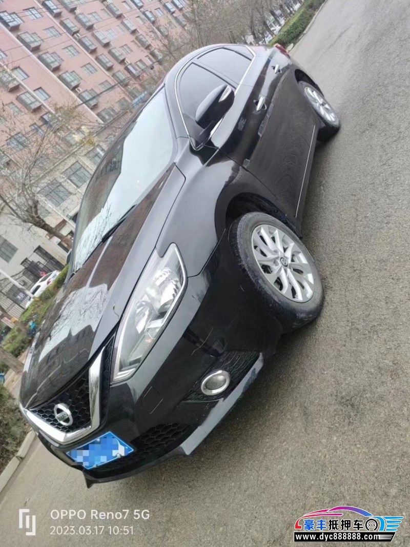 16年日产轩逸轿车抵押车出售