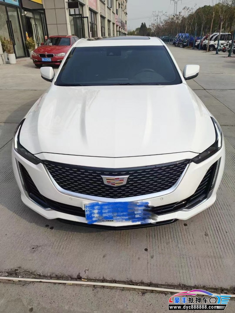 22年凯迪拉克CT5轿车抵押车出售