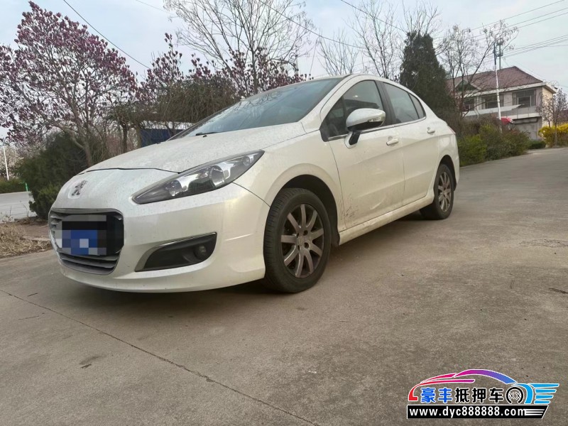 16年标致308轿车抵押车出售