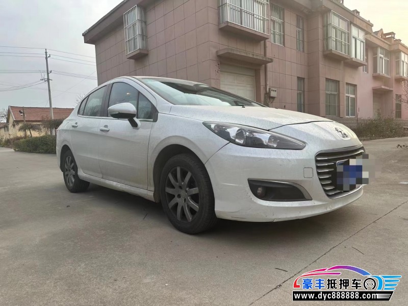16年标致308轿车抵押车出售