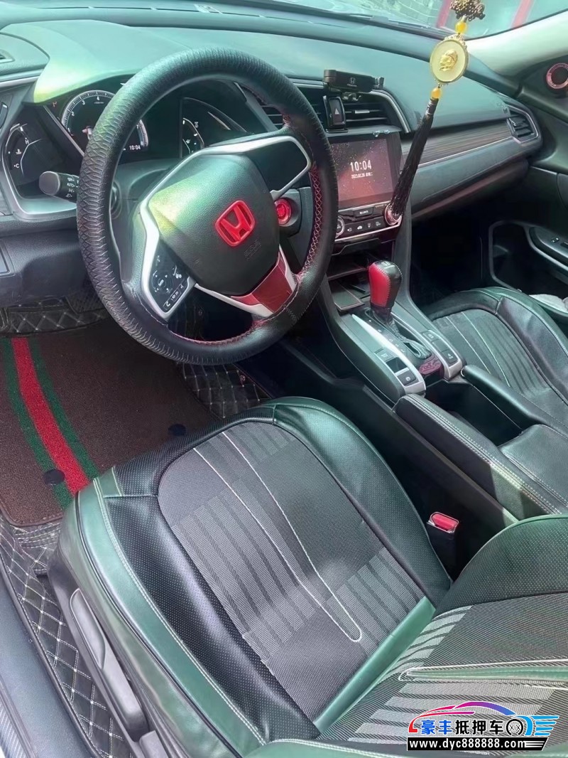 21年本田思域轿车抵押车出售
