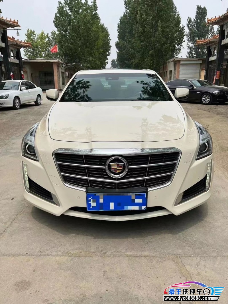14年凯迪拉克CTS轿车抵押车出售