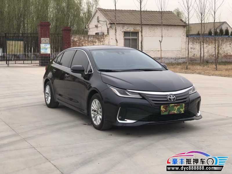 22年丰田亚洲狮轿车抵押车出售