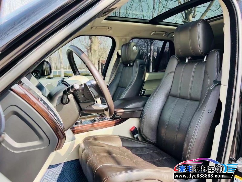 13年路虎揽胜行政SUV抵押车出售