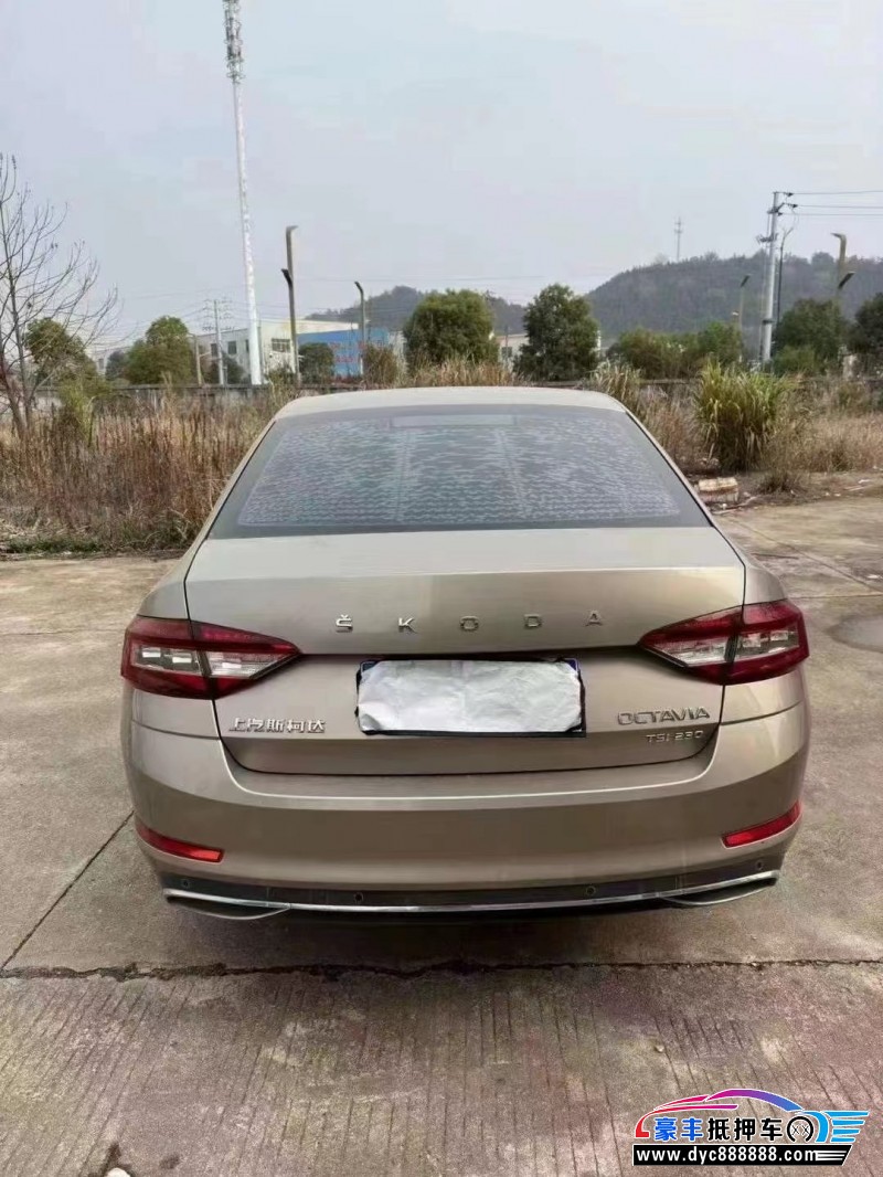 19年斯柯达明锐轿车抵押车出售