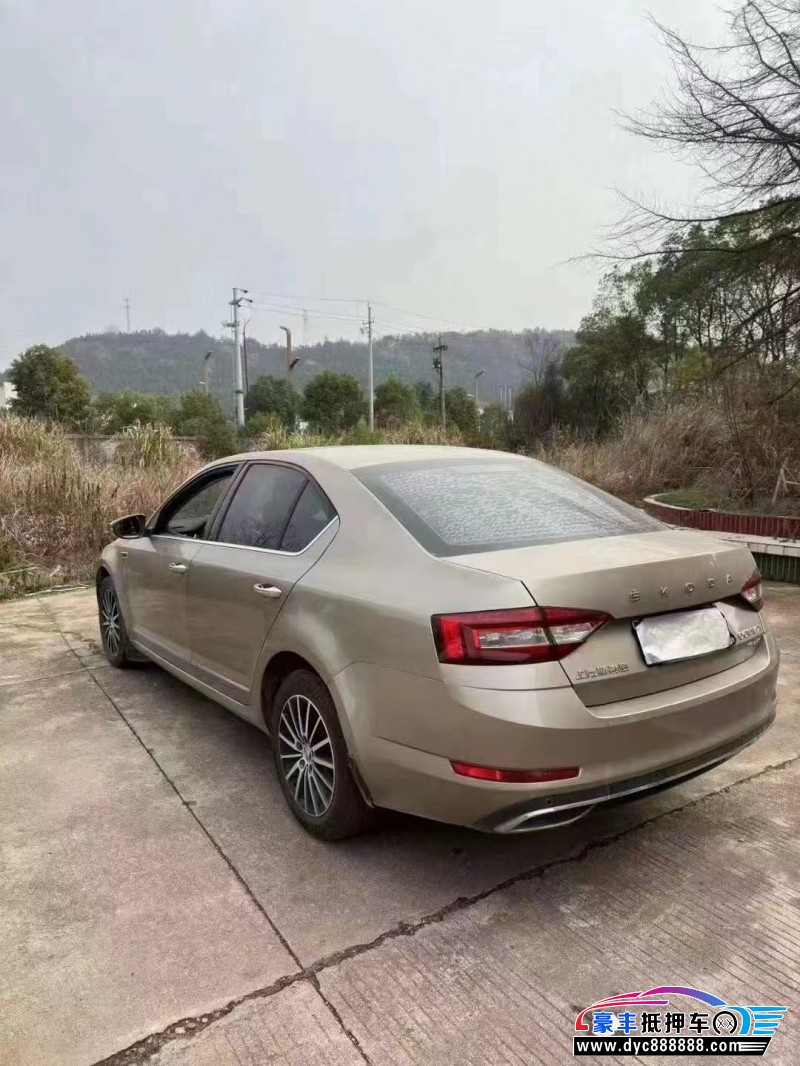 19年斯柯达明锐轿车抵押车出售