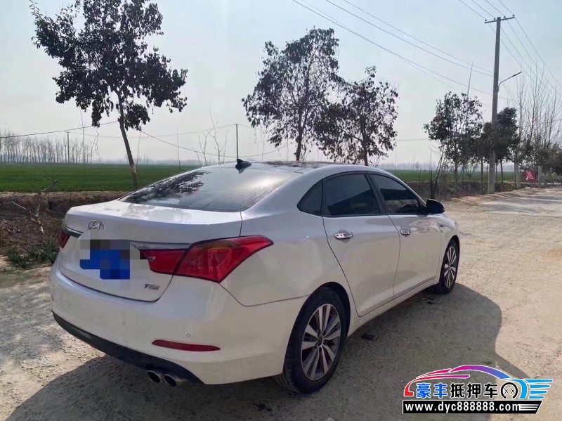 16年现代名图轿车抵押车出售