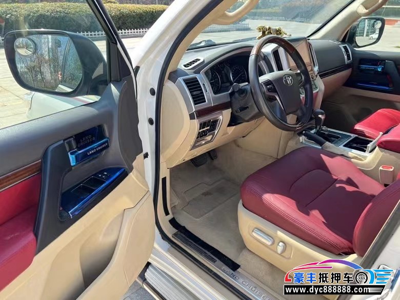 17年丰田兰德酷路泽SUV抵押车出售