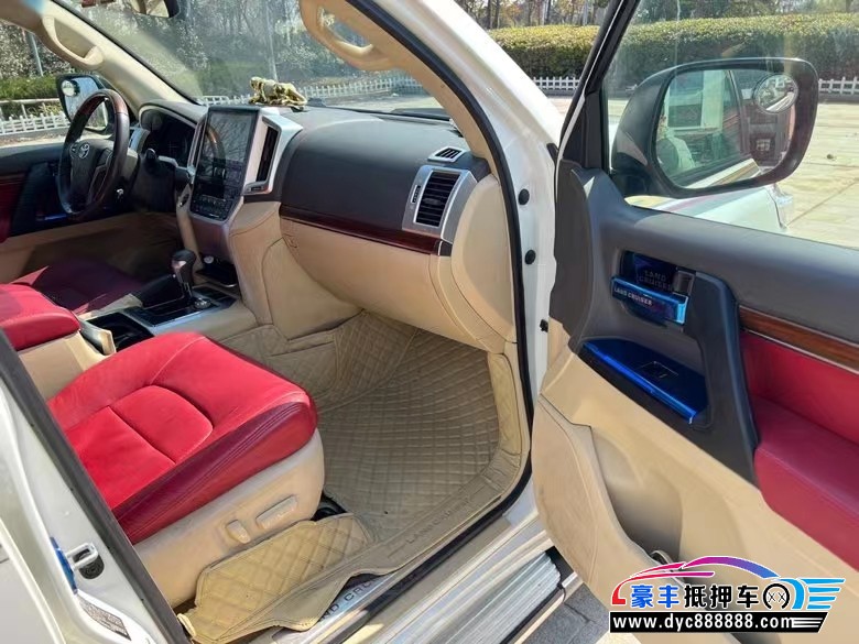 17年丰田兰德酷路泽SUV抵押车出售