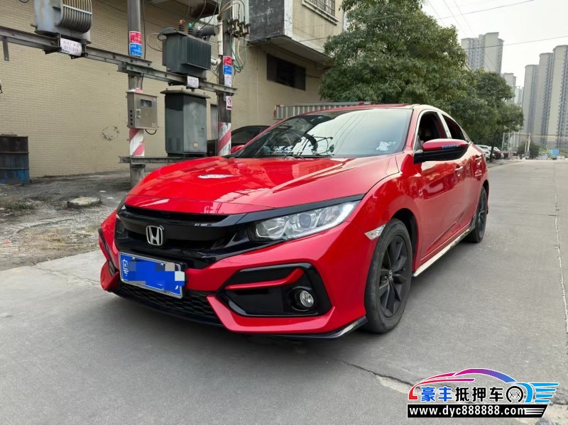 21年本田思域轿车抵押车出售