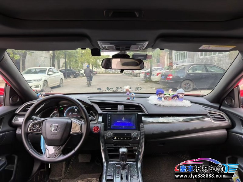 21年本田思域轿车抵押车出售