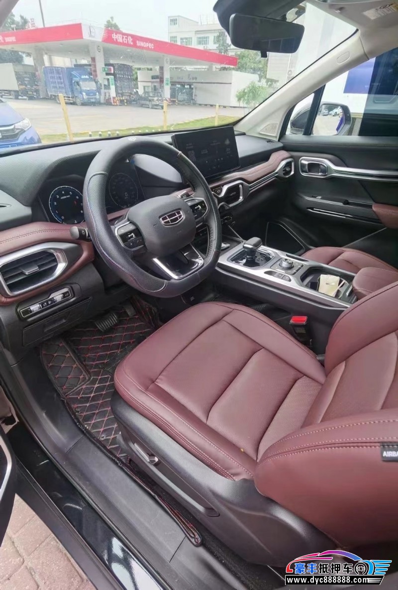 22年吉利豪越轿车抵押车出售