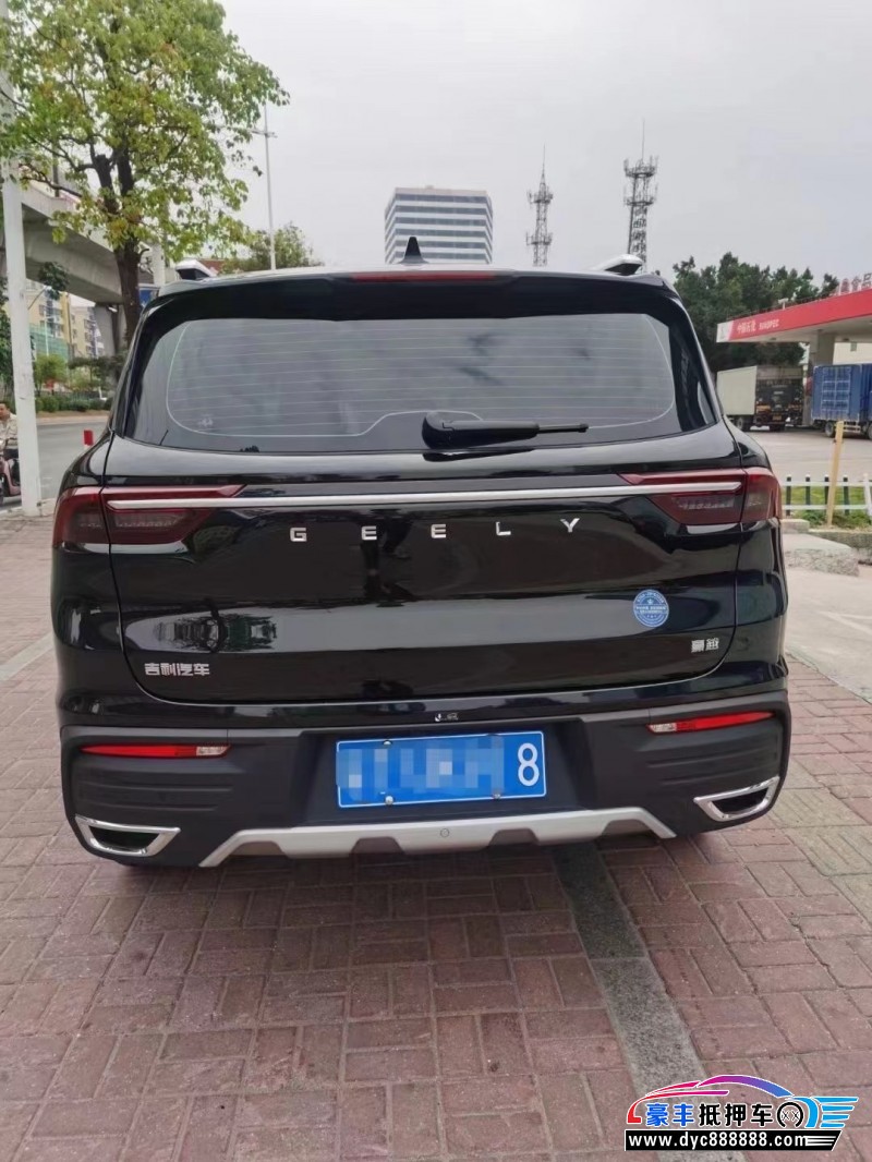 22年吉利豪越轿车抵押车出售