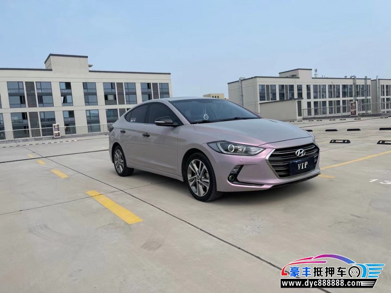 18年现代领动轿车抵押车出售