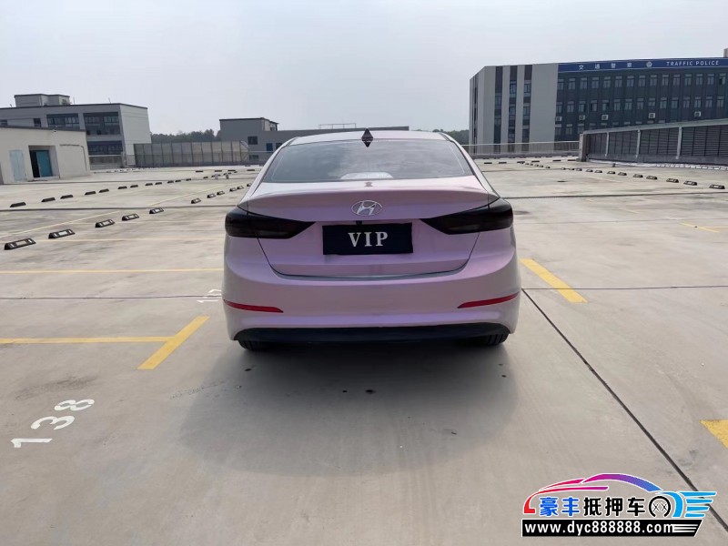 18年现代领动轿车抵押车出售