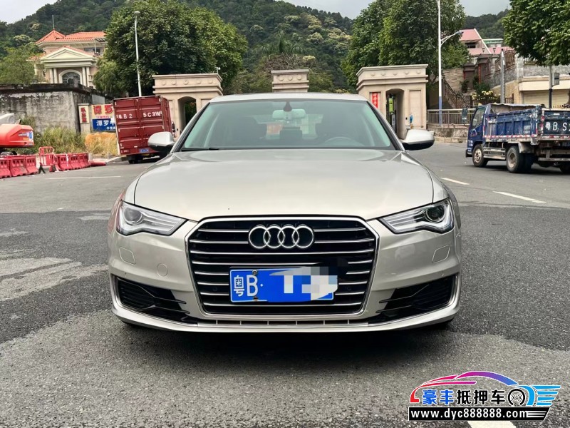 17年奥迪A6L轿车抵押车出售