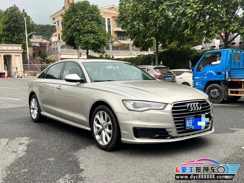17年奥迪A6L轿车抵押车出售