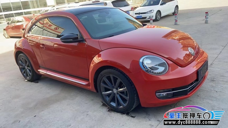16年大众甲壳虫轿车抵押车出售
