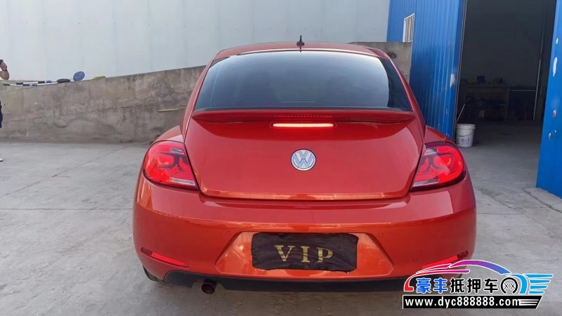 16年大众甲壳虫轿车抵押车出售