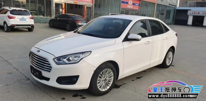 17年福特福睿斯轿车抵押车出售