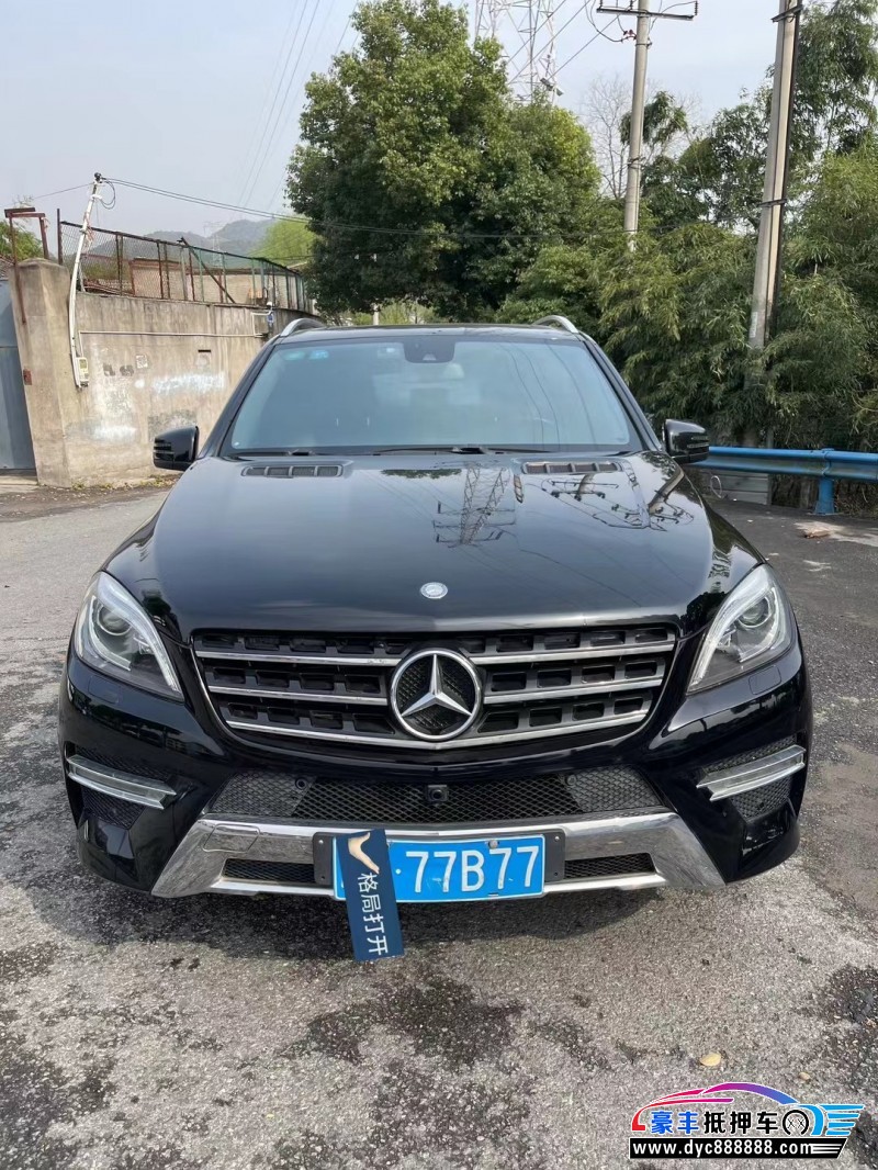 15年奔驰MLSUV抵押车出售