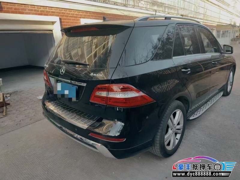 14年奔驰MLSUV抵押车出售