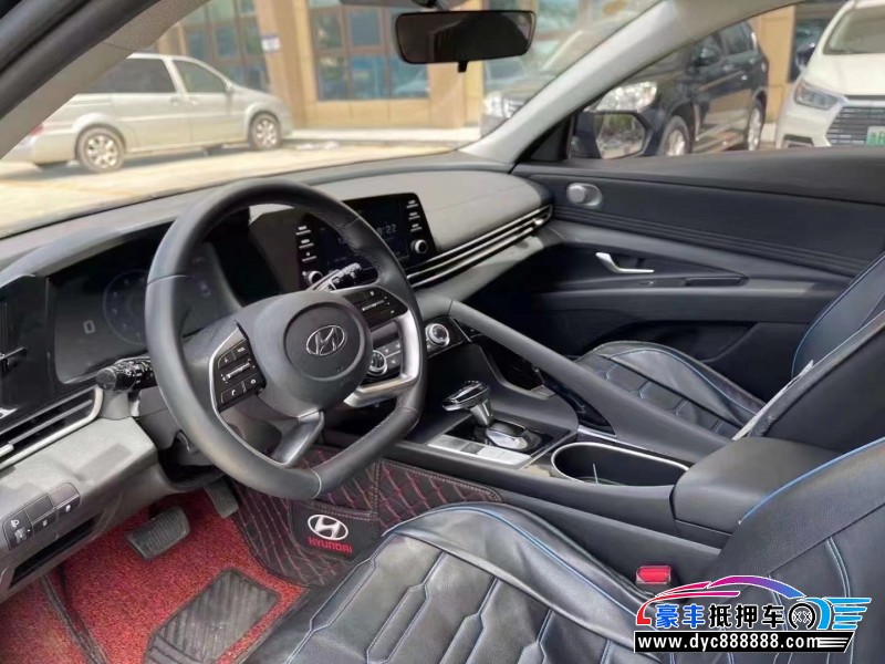 22年现代伊兰特轿车抵押车出售