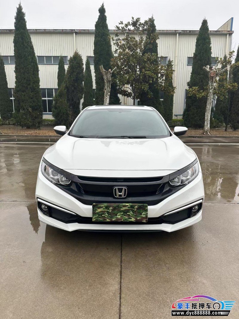 22年本田思域轿车抵押车出售