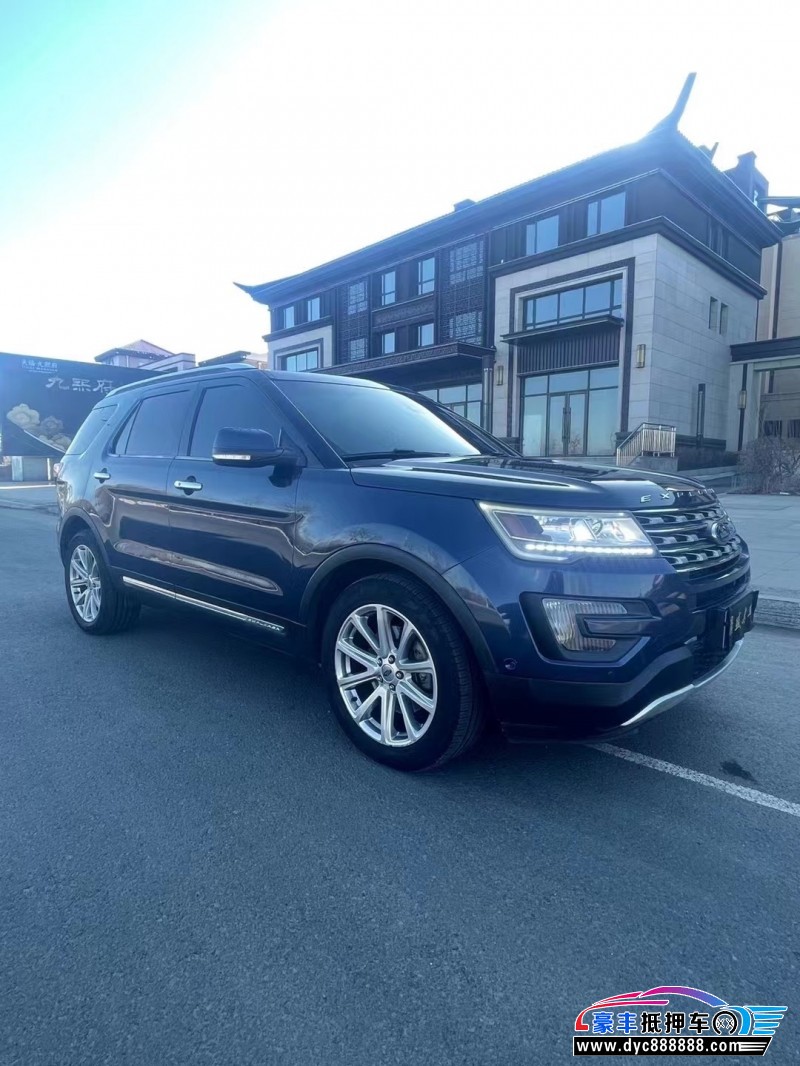 16年福特探险者轿车抵押车出售