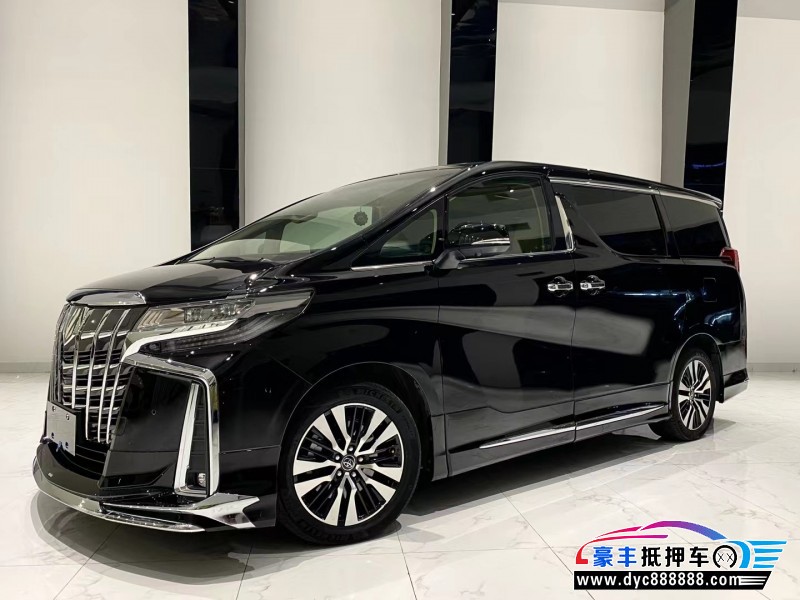 18年丰田埃尔法轿车抵押车出售