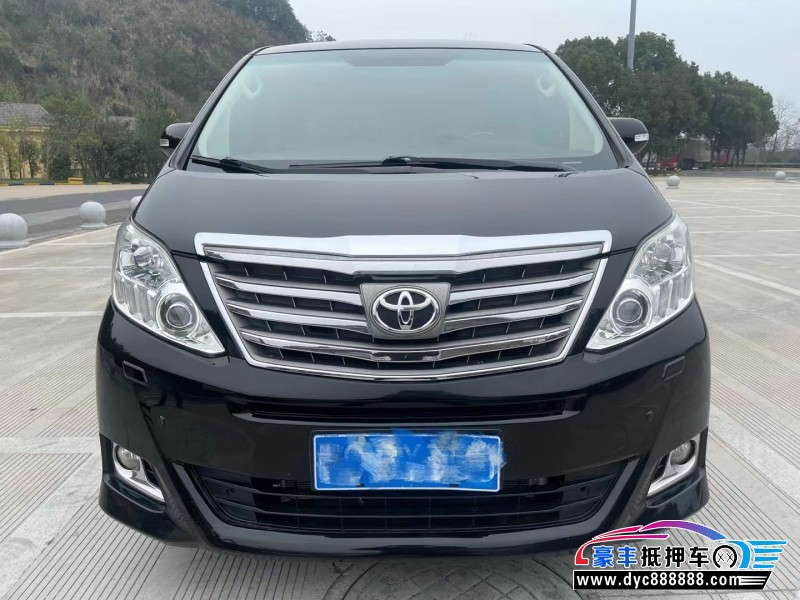 13年丰田埃尔法MPV抵押车出售