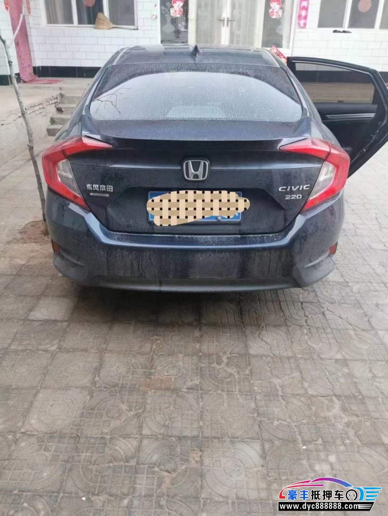 19年本田思域轿车抵押车出售