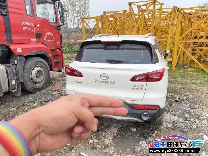 20年传祺gs3SUV抵押车出售