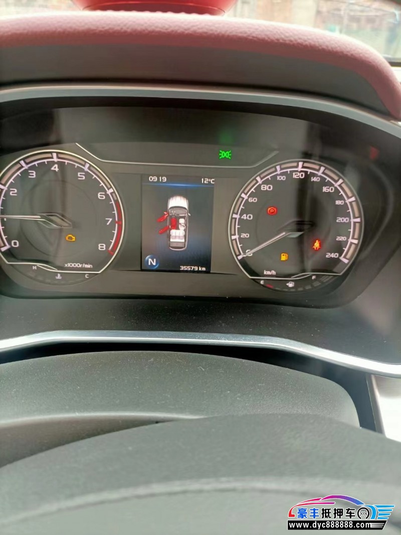 21年吉利缤越SUV抵押车出售